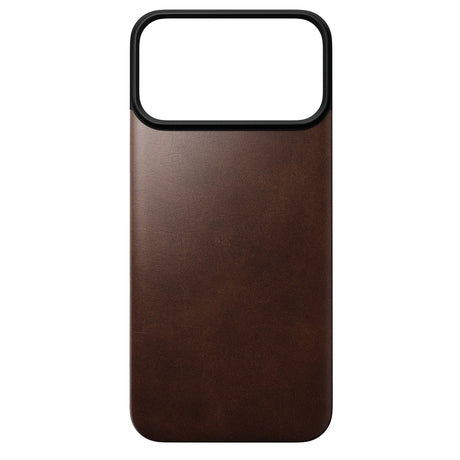 Nomad iPhone 17 Pro Max/iPhone 18 Pro Max Cover Mag Leather Back Rustic Brown