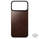Nomad iPhone 17 Pro Max/iPhone 18 Pro Max Cover Mag Leather Back Rustic Brown