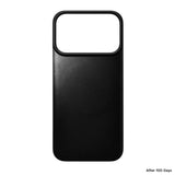 Nomad iPhone 17 Pro/iPhone 18 Pro Cover Mag Leather Back Sort