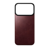 Nomad iPhone 17 Pro/iPhone 18 Pro Cover Mag Leather Back Burgundy