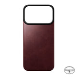 Nomad iPhone 17 Pro/iPhone 18 Pro Cover Mag Leather Back Burgundy