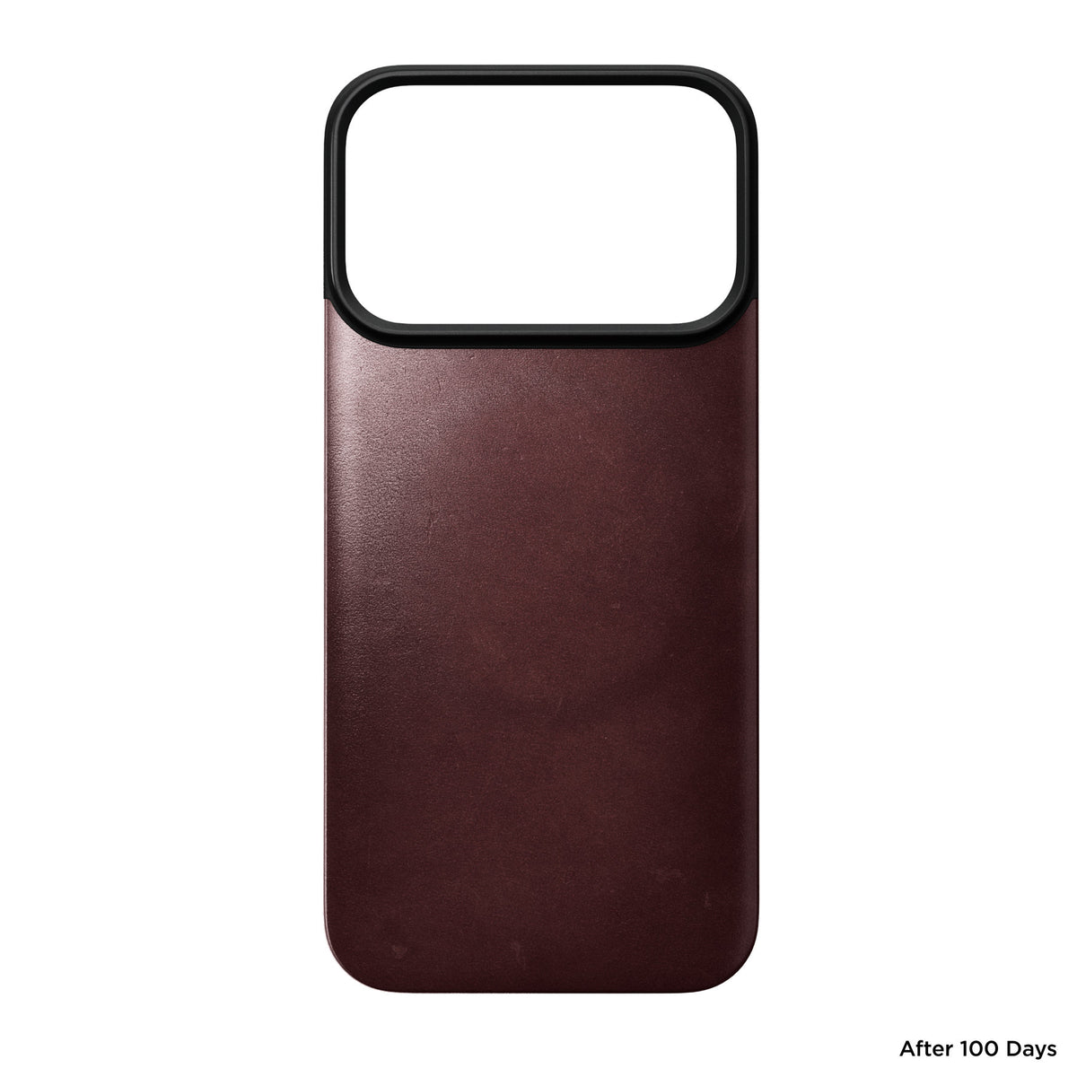 Nomad iPhone 17 Pro/iPhone 18 Pro Cover Mag Leather Back Burgundy