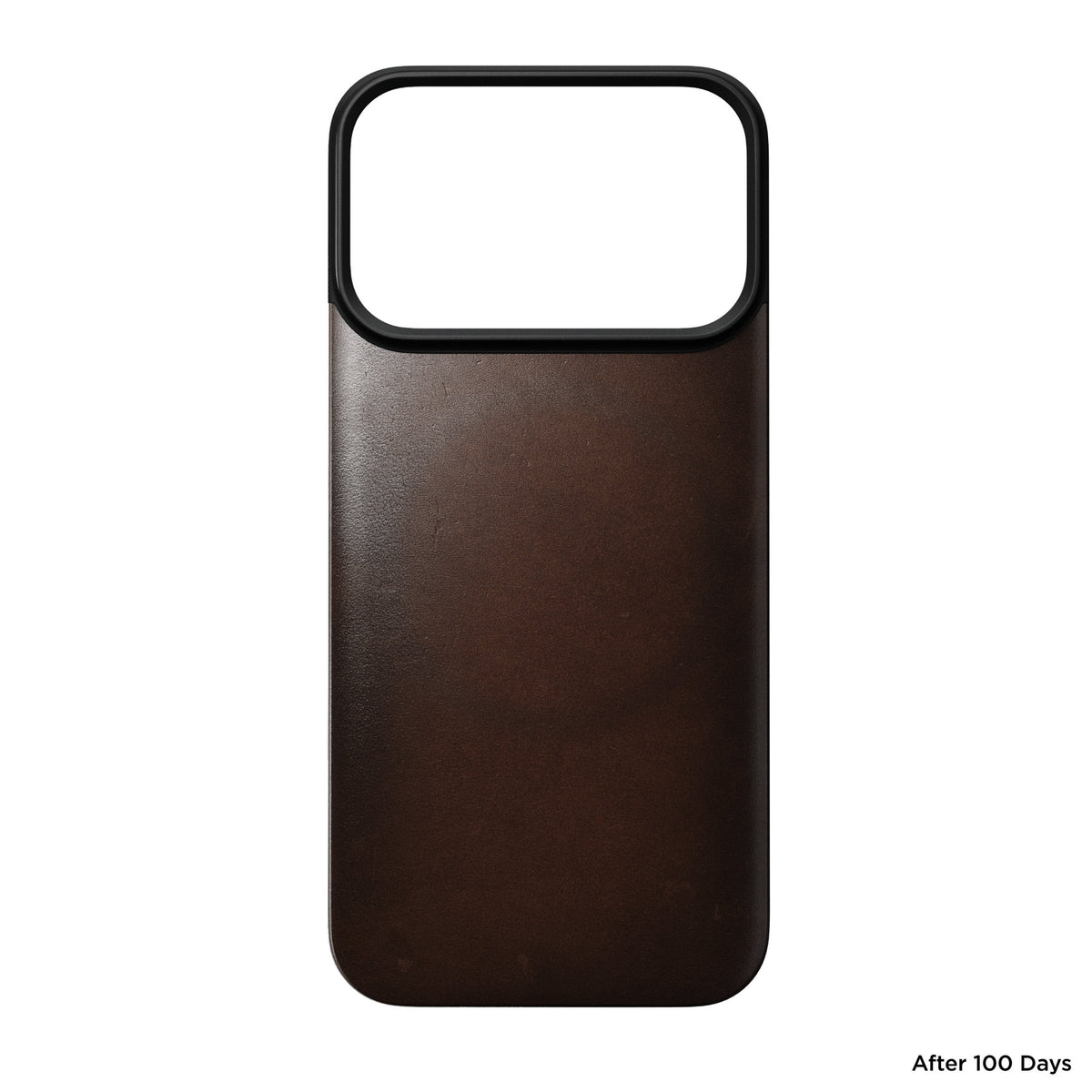 Nomad iPhone 17 Pro/iPhone 18 Pro Cover Mag Leather Back Rustic Brown