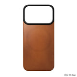 Nomad iPhone 17 Pro/iPhone 18 Pro Cover Mag Leather Back Saddle