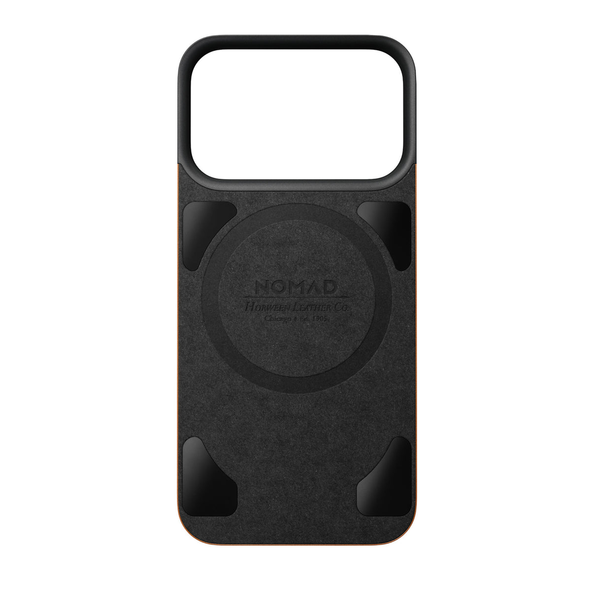 Nomad iPhone 17 Pro/iPhone 18 Pro Cover Mag Leather Back Saddle