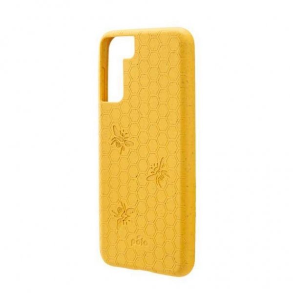 Pela Samsung Galaxy S21 Plus Cover Honey Bee Edition Gul