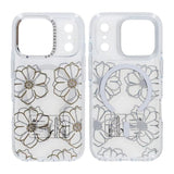 iPhone 17 Pro Max Cover Mønster MagSafe Blomster