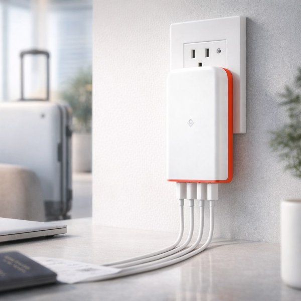 Twelve South PlugBug Travel 120W Rejseoplader Hvid