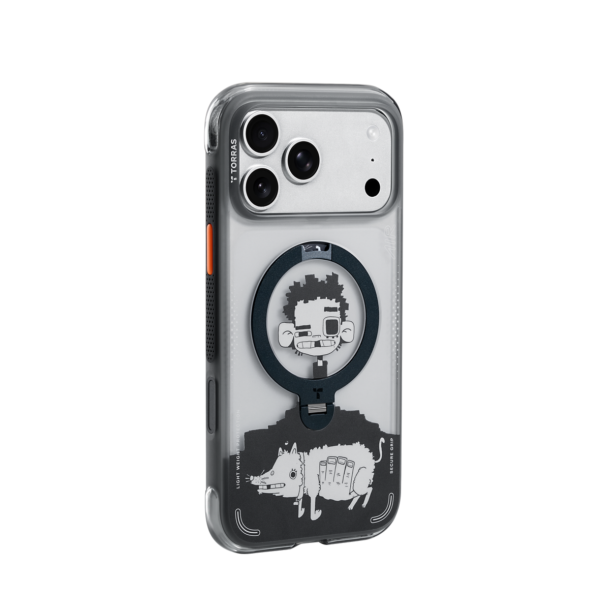 Torras iPhone 17 Pro Max Cover Ostand Q3 Air Gawx Dawnbreak Guard