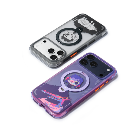 Torras iPhone 17 Pro Max Cover Ostand Q3 Air Gawx Neon Night Muse
