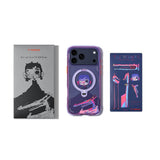 Torras iPhone 17 Pro Cover Ostand Q3 Air Gawx Neon Night Muse