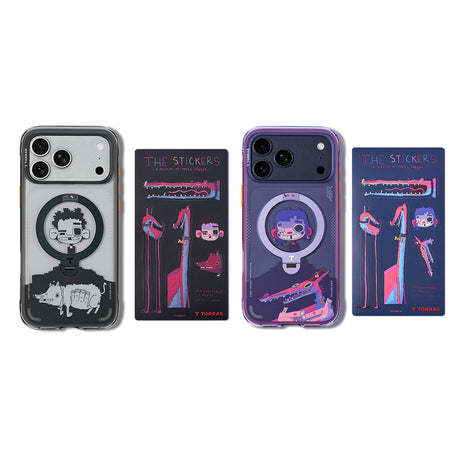 Torras iPhone 17 Pro Cover Ostand Q3 Air Gawx Dawnbreak Guard