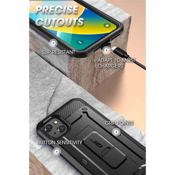 Supcase iPhone 13/iPhone 14 Cover UB Pro Sort