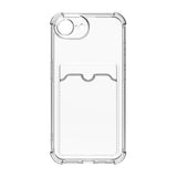 iPhone 16e/17e Cover Kortholder Transparent
