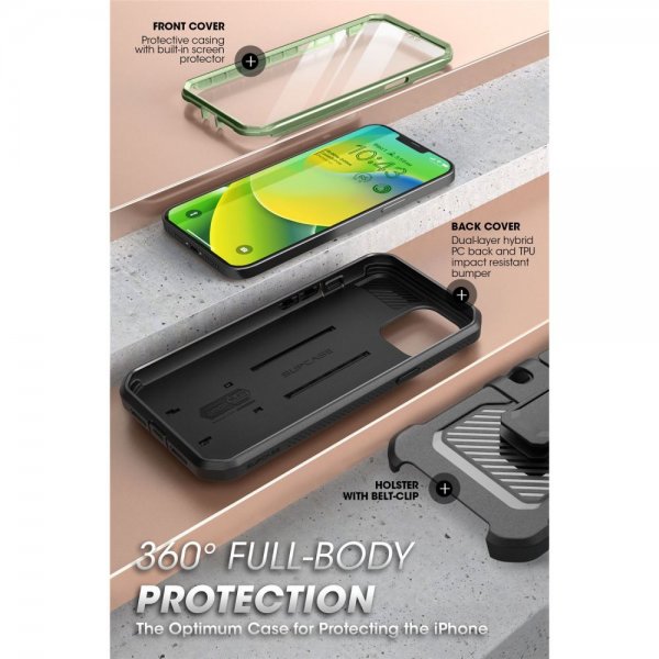 Supcase iPhone 14 Plus Cover UB Pro Grøn