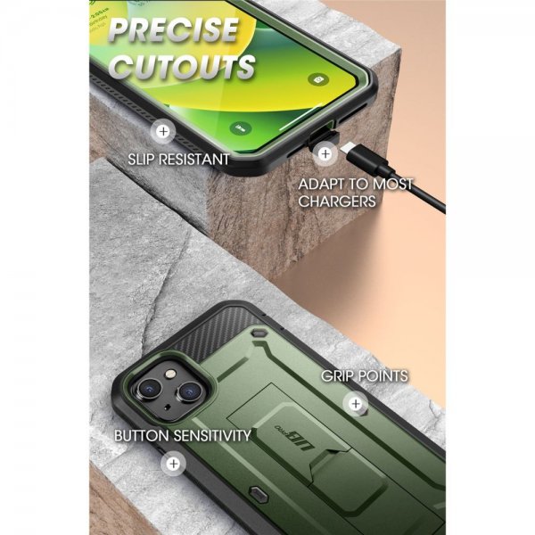 Supcase iPhone 14 Plus Cover UB Pro Grøn