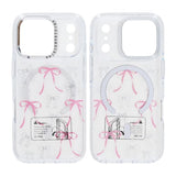 iPhone 17 Pro Cover Mønster MagSafe Roset