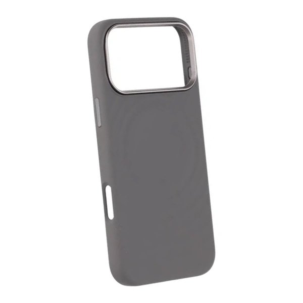 iPhone 17 Pro Max Cover Silikone MagSafe Mørkegrå