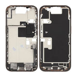 Mellemramme med smådele til iPhone 16 Pro - Sandfarvet Titanium OEM