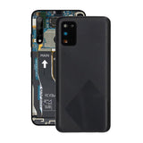 Samsung Galaxy A02s Bagside Glas - Sort
