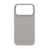 iPhone 17 Pro Max Cover Silikone MagSafe Lysegrå