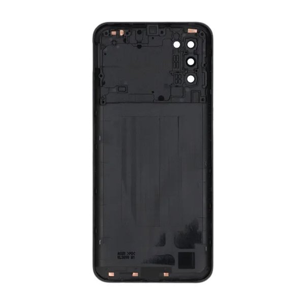 Samsung Galaxy A02s Bagside Glas - Sort