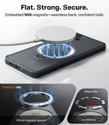 Torras Samsung Galaxy S26 Cover Ostand Q3 Spin Obsidian-sort