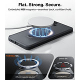 Torras Samsung Galaxy S26 Cover Ostand Q3 Spin Obsidian-sort