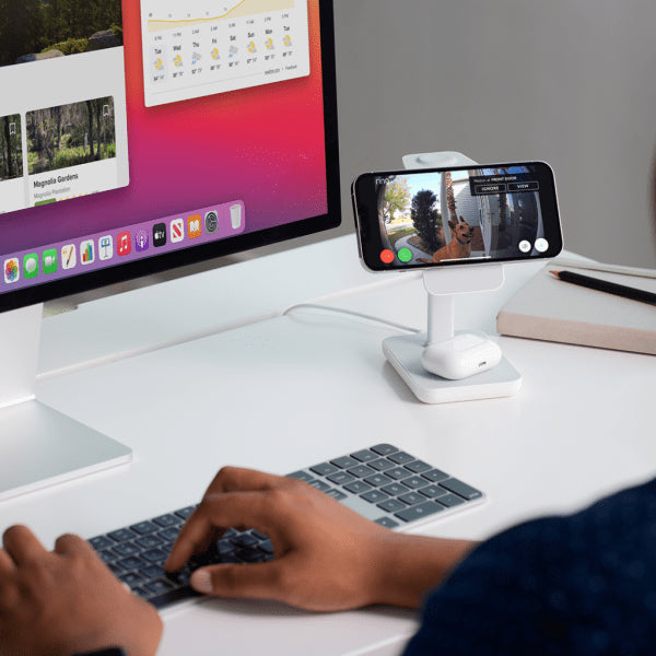 Twelve South Trådløs Oplader HiRise Three MagSafe Hvid