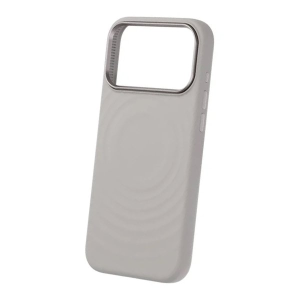 iPhone 17 Pro Max Cover Silikone MagSafe Lysegrå