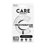 CARE by PanzerGlass iPhone 16 Pro Cover Urban Combat MagSafe Sort Transparent