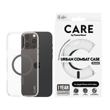 CARE by PanzerGlass iPhone 16 Pro Max Cover Urban Combat MagSafe Sort Transparent