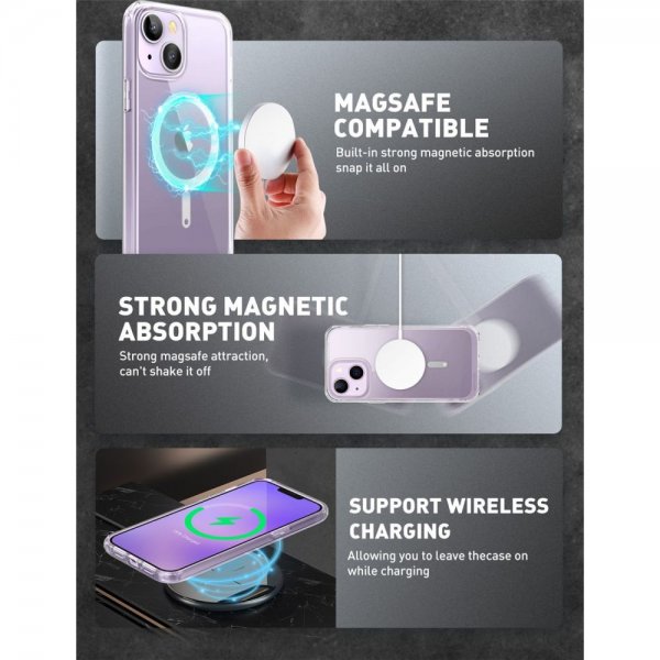 Supcase iPhone 14 Plus Cover UB Mag Transparent