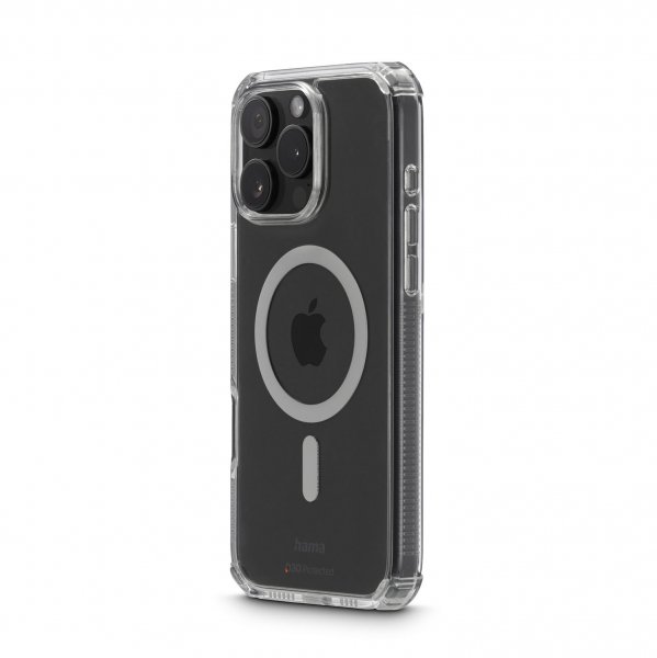 Hama iPhone 16 Pro Max Cover Extreme Protect MagLine Transparent