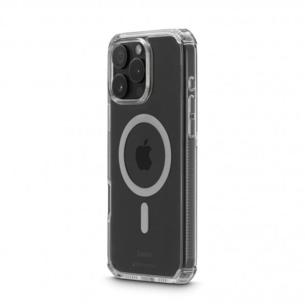 Hama iPhone 16 Pro Max Cover Extreme Protect MagLine Transparent