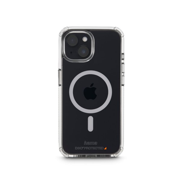 Hama iPhone 15 Cover Extreme Protect MagLine Transparent