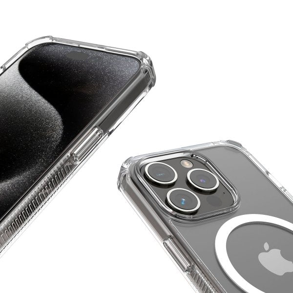 Hama iPhone 15 Pro Cover Extreme Protect MagLine Transparent