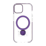 iPhone 15 Cover Ringholder MagSafe Lilla