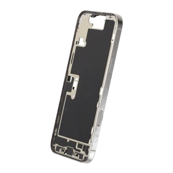 Midterramme med smådele til iPhone 16 Pro Max - Hvid Titanium OEM