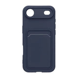 iPhone Air Cover Kortholder Blå