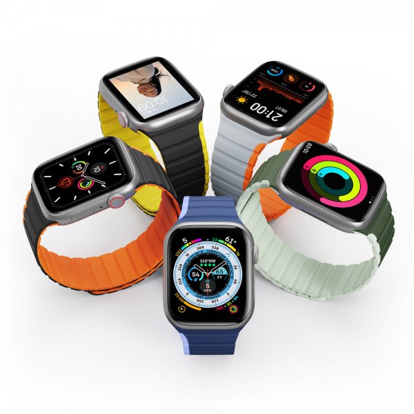 Dux Ducis Apple Watch 38/40/41/42mm Rem LD Series Sort Guld