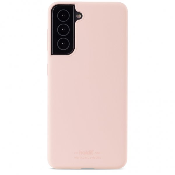 holdit Samsung Galaxy S21 Cover Silikone Blush Pink