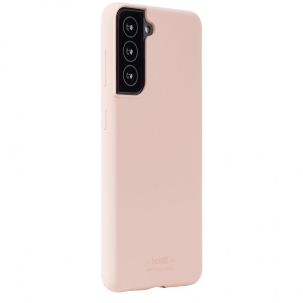 holdit Samsung Galaxy S21 Cover Silikone Blush Pink