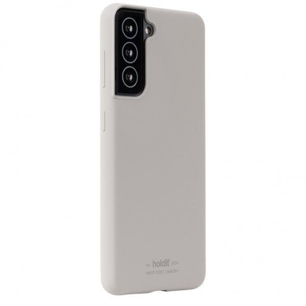 holdit Samsung Galaxy S21 Cover Silikone Taupe