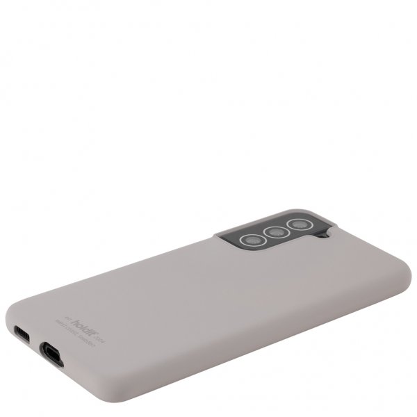 holdit Samsung Galaxy S21 Cover Silikone Taupe