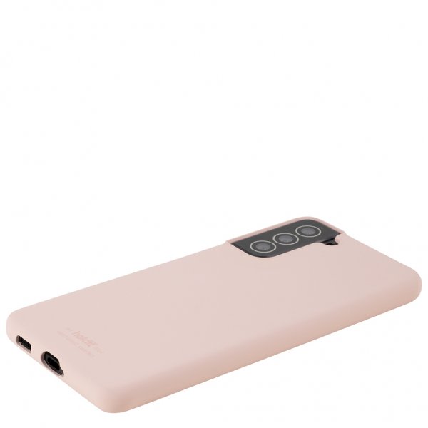 Holdit Samsung Galaxy S21 Plus Cover Silikone Blush Pink