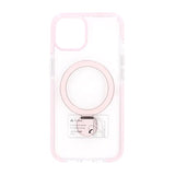 iPhone 15 Cover Ringstativ MagSafe Rosa