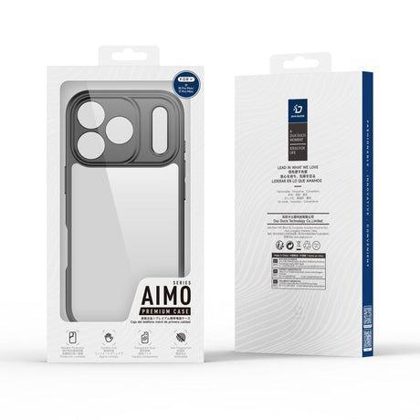 Dux Ducis iPhone 17 Pro Max/iPhone 18 Pro Max Cover Aimo Series Sort