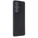 holdit Samsung Galaxy S21 Ultra Cover Silikone Sort