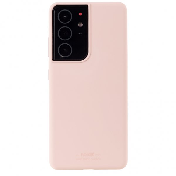 holdit Samsung Galaxy S21 Ultra Cover Silikone Blush Pink